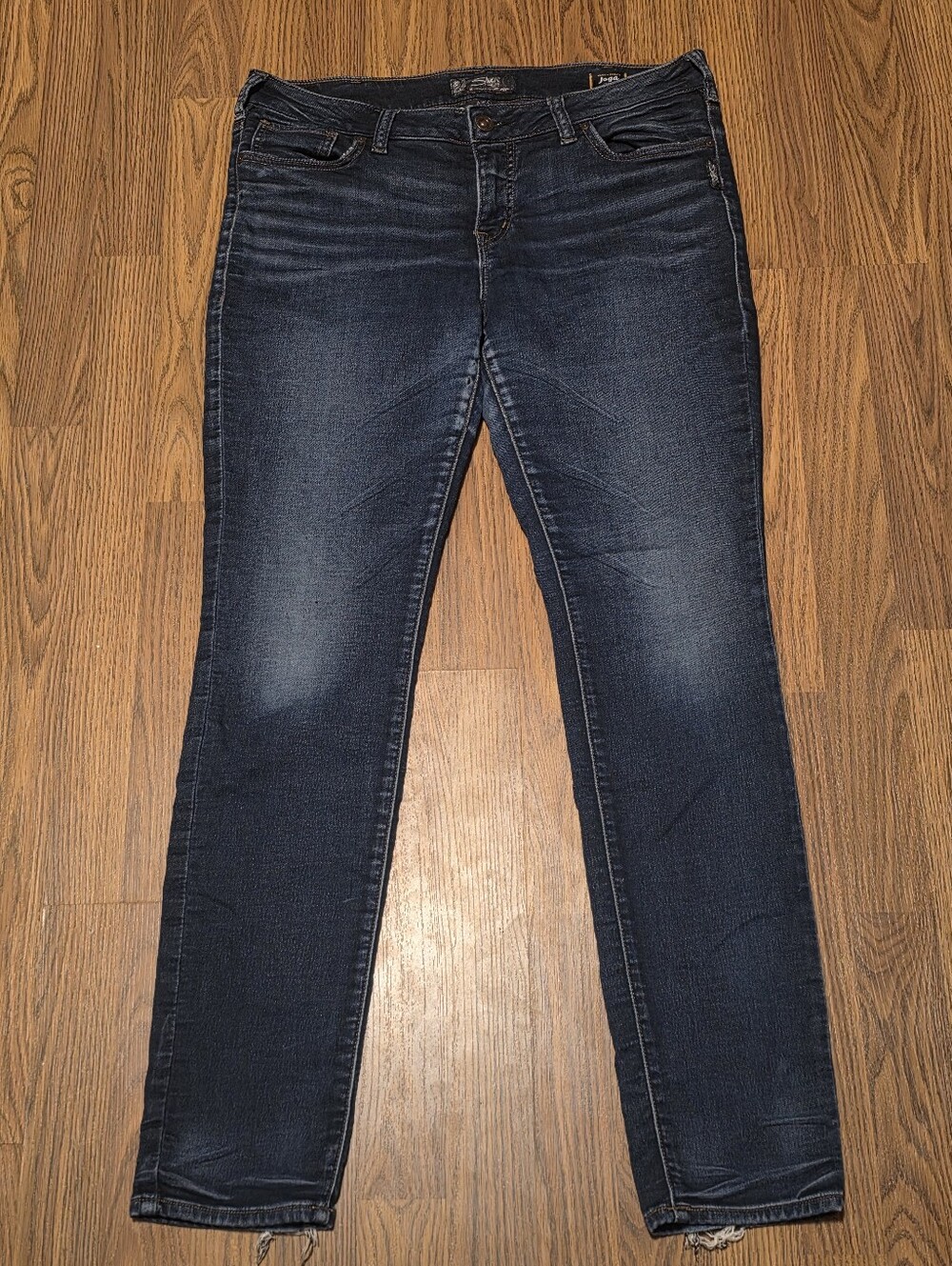 Silver Jeans Co Aiko High Skinny Joga Jeans Women’s W32 L31 Dark Wash F83